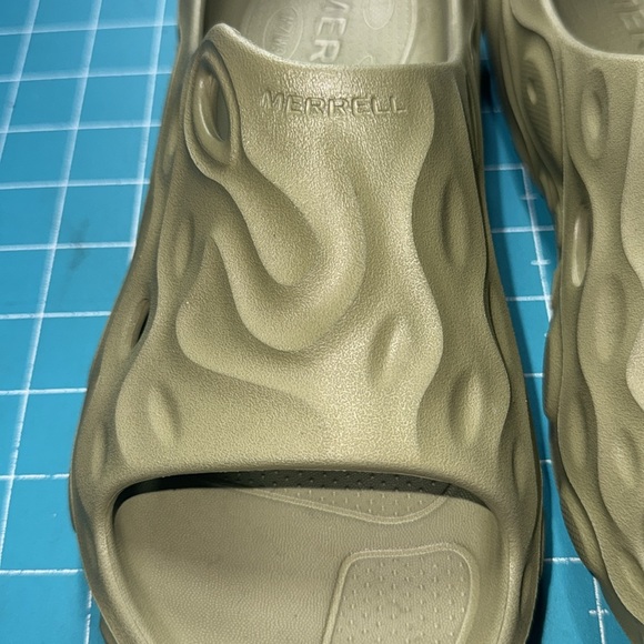 Merrell Mosstone/Green Khaki Hydro Slide 2  Slip-On Comfy Shoes Men’s 7 Ladies 9 - Picture 11 of 13